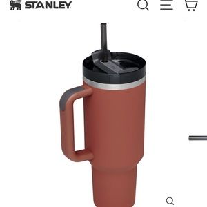 Stanley The Quencher H2.0 Flowstate Tumbler (soft matte) - 40 oz Red Rust - New